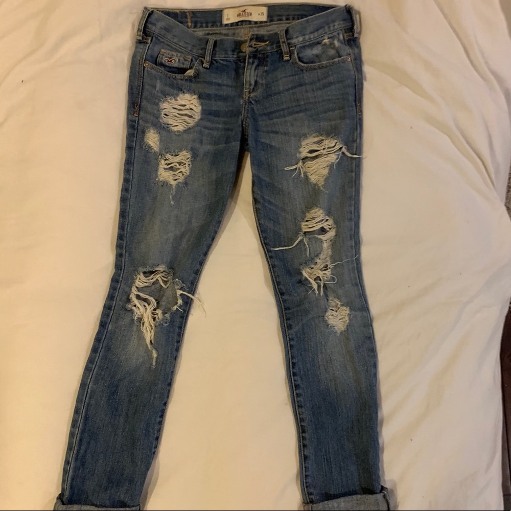 Hollister mid rise jeans
